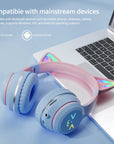 Gradient wireless Headphones RGB
